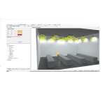 Design of lighting, sockets, antennas and paging with Dialux, Autocad and digsilent software.