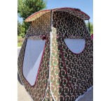 A 3-function Arabic design hut travel tent with a sunroof, Ranger design