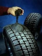 Rubber and tire