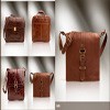 Types of handbags leather