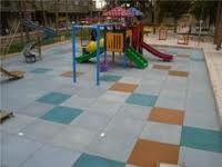 Without any tears, rubber, playground for children