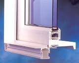 Door and window double glazed aluminum
