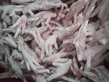 Processing and sale of chicken feet / paws for export