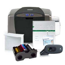 Printer ID card issuance Fargo model DTC1250e