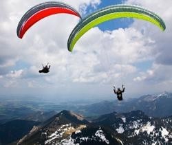 Paragliding training, paragliding
