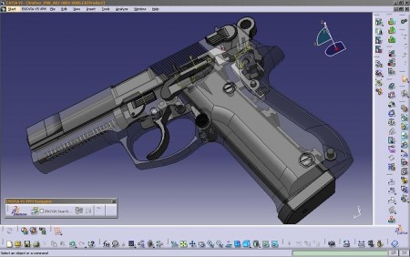 Training private and professional software CATIA