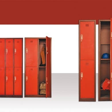 Wardrobe locker/Wardrobe, metal coat hanger/Wardrobe, architecture 6درب