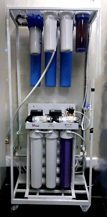 The semi-industrial water filtration