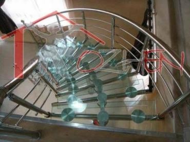 Presenter, types of railings, stainless steel stair, stainless steel