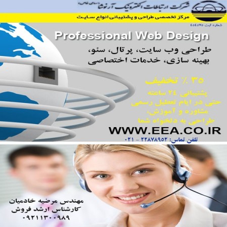 Professional web design and portal optimization