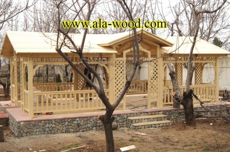 Structures wooden وآلاچیق