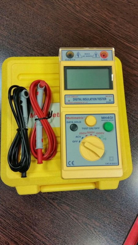 Device from( insulation test) 1000 V multimeter his role as the multimetrix MH401 construction Franc ...