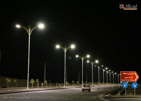 چراغ های خیابانی LED تولید نور نگار ارس