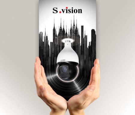 فروش و نصب سیستم دوربین مداربسته با برند s.vision در استان قم