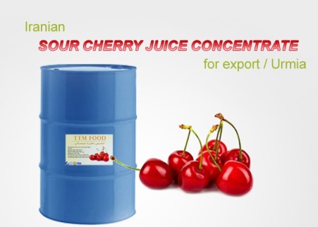 The sale of concentrate, sour cherry quality export