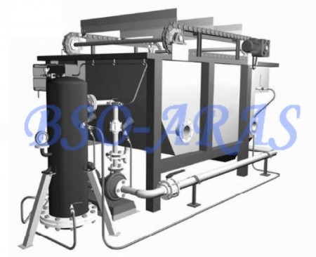 Wastewater treatment (DAF pressure degreaser to create clear effluent)