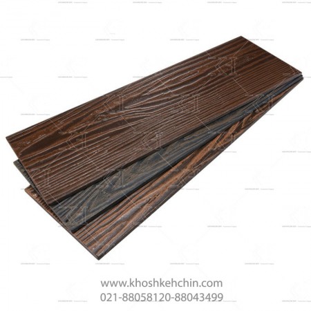 Cement board of wood design