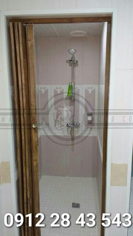 Folding door water-proof, suitable for bathrooms and bathroom