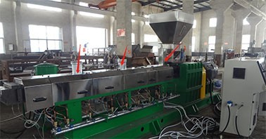 Installation of PVC production line