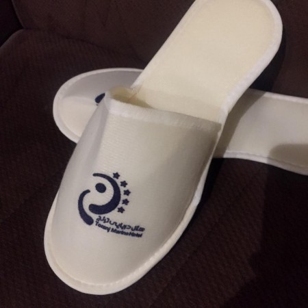 Hotel slippers and hotel hygiene package