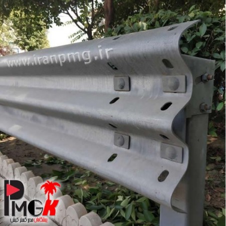 Two-wave and three-wave galvanized guardrail