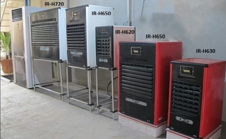 هیتر کارگاهی- انواع هیتر های گازی و برقی برای انواع سالن ها