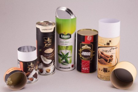 Telescopic cardboard cans (tea and tea packaging)