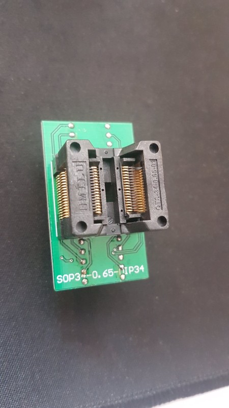 Programmer socket converter programmer adapter