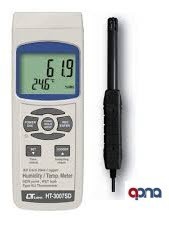 Digital ambient humidity meter