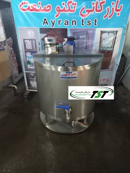 Boiler for cooking boilers with boiling milk with techno-industry warranty