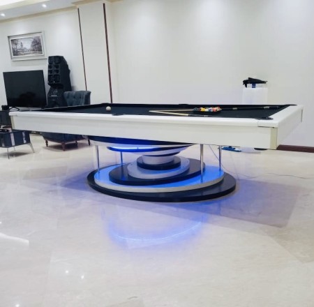 Sale of modern itbal billiard table with galactic design with lighting with comp ...