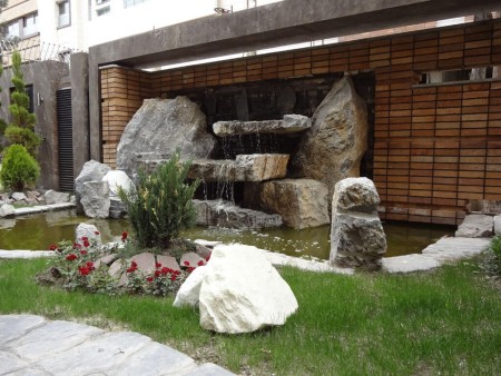 Design and implementation of stone fountain
