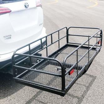 Cargo basket for the back of the car