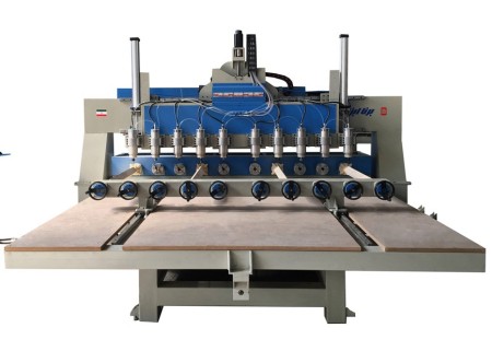 4-axis flat and rotary wood milling machine