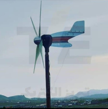 فروش توربین بادی 500وات صنعتی کوچک ساخت ایران-تبریز