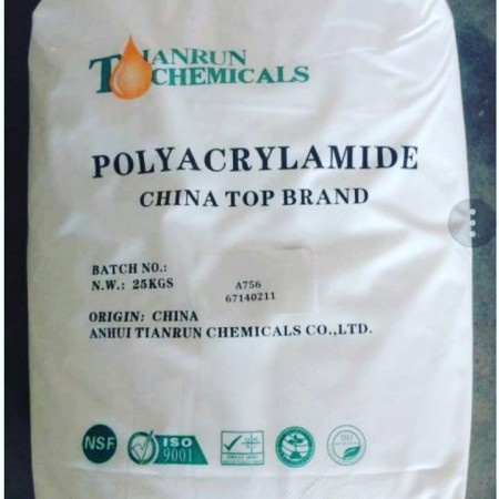 Polyacrylamide and polyelectrolyte