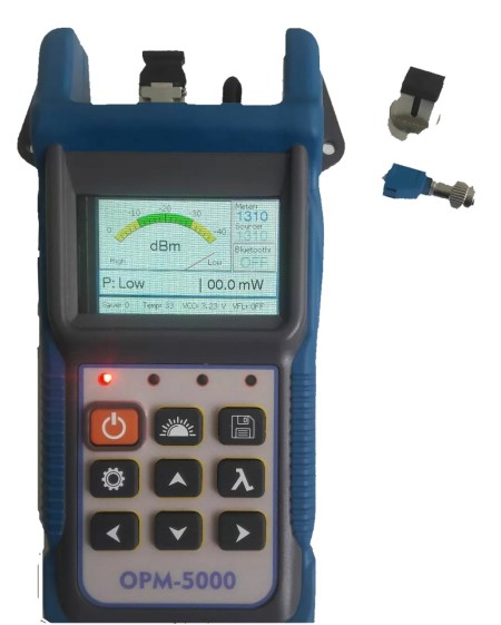 Power meter and SFP tester with VFL