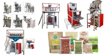 Beans and dried fruit packaging machine