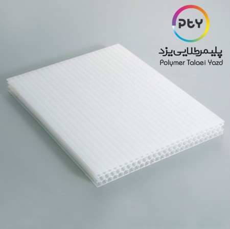 Honeycomb polycarbonate sheet