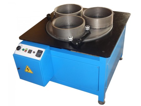 Lapping machine, composite plate lapping