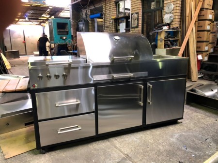 Gas grill, gas fireplace, gas wood stove