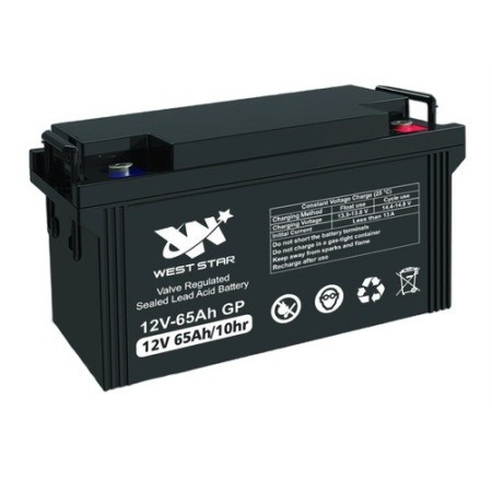 Weststar 12V 65A hour battery