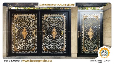 Production and execution of the luxury prefabricated door of Bawerq cnc