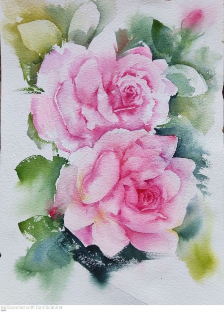 Ordering and selling delicate watercolor paintings