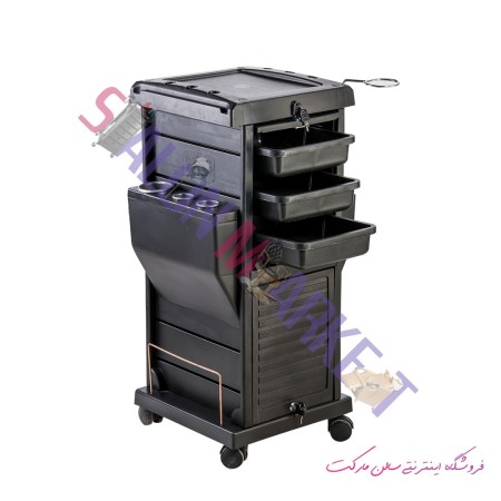 2018 model hairdressing trolley with lock