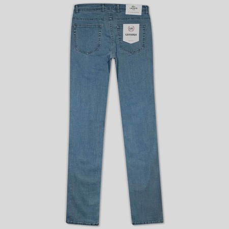 Blue-green 120-length jeans 111080-5