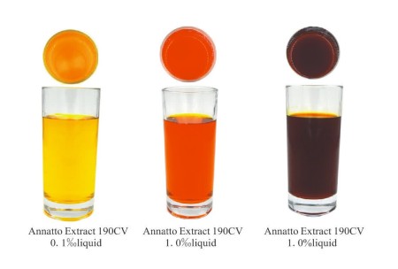 رنگ نارنجی خوراکی آناتو