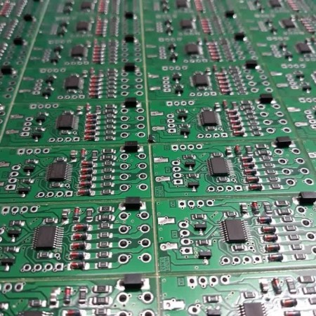 Assembly of smd and dip boards