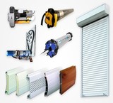 Electric shutters automatic door glass and parking
