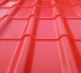 Manufacturing sheet roof, galvanized and colored